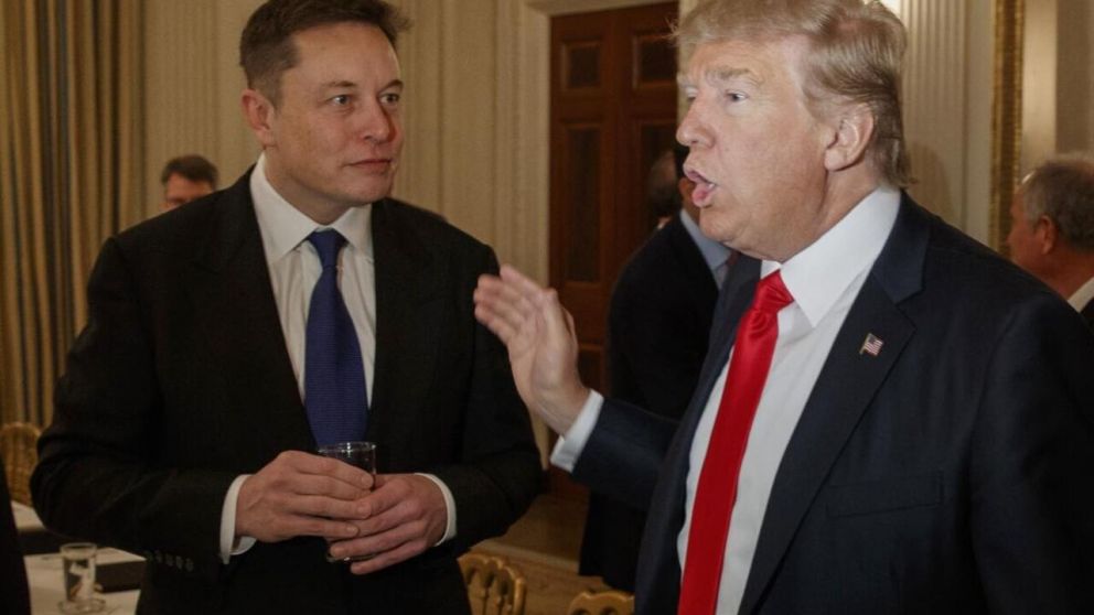 La relación entre Elon Musk y Donald Trump se encuentra "en crisis" (Archivo).