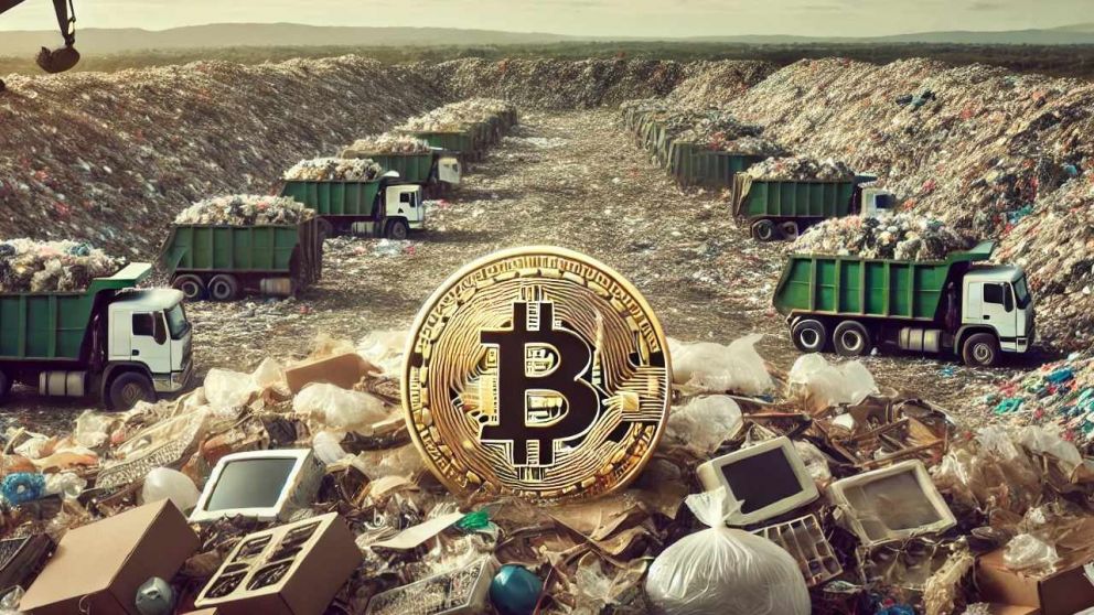 Un simple error lo dejó sin una fortuna en bitcoins e intentó recuperarla desde los basureros