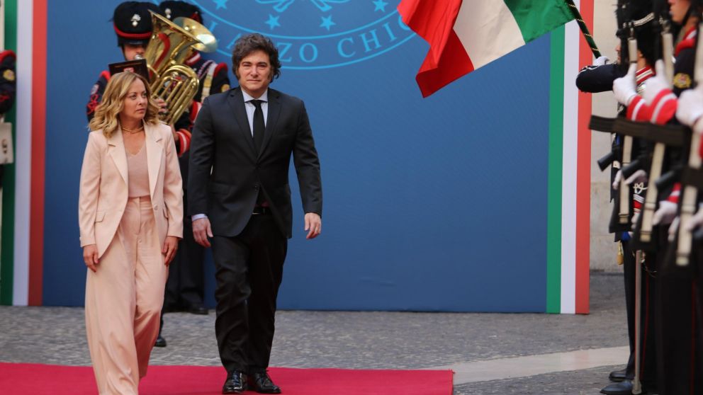 Meloni y Milei ratificaron la buena sintonía