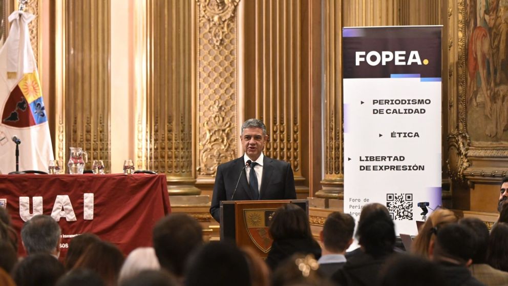 �Estamos siendo testigos de un hostigamiento constante hacia el periodismo�, advirti� Jorge Macri.