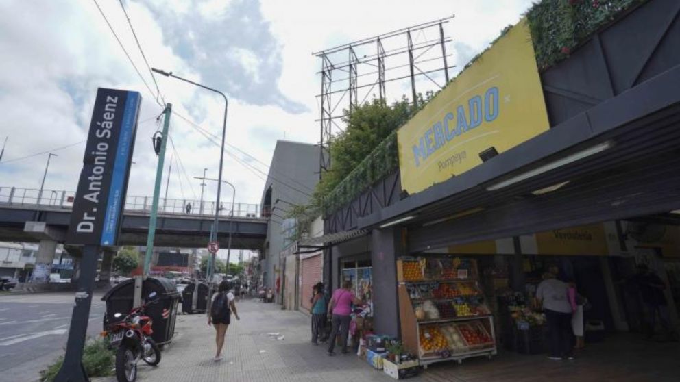 Mercado de Pompeya (Prensa)