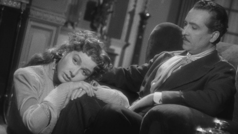 Laura Hidalgo y Hugo del Carril en Más allá del olvido, una de las películas argentinas que pasó a la historia en el cine nacional