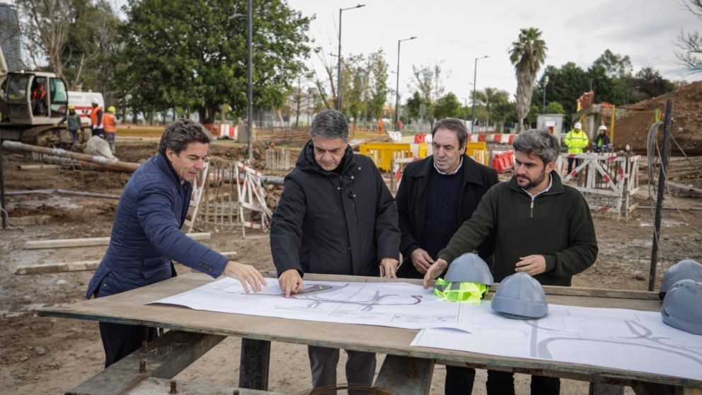 El jefe de Gobierno, Jorge Macri, realizó una recorrida por las obras
