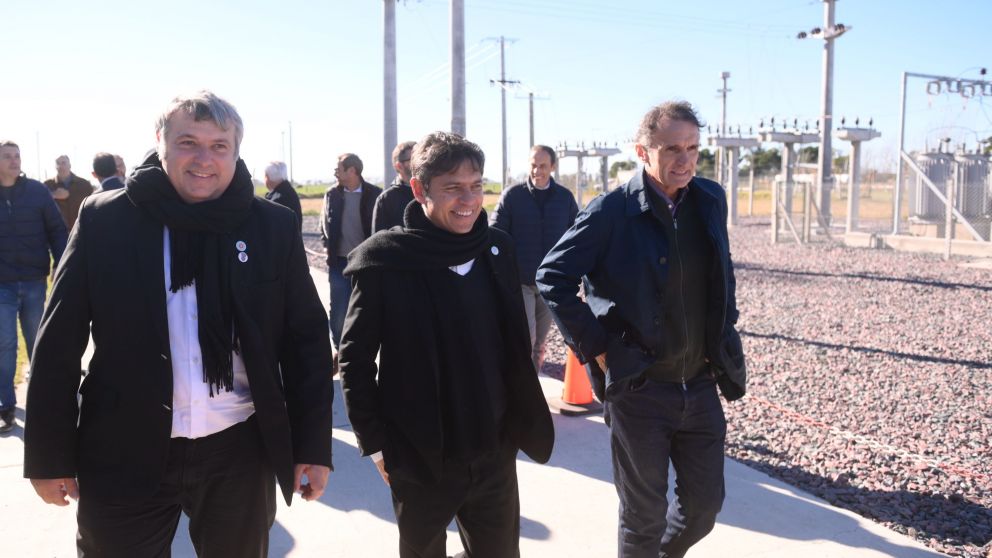 Kicillof dejó inaugurada en Saliqueló, una estación