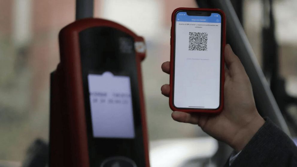 Cómo pagar con QR en el transporte público