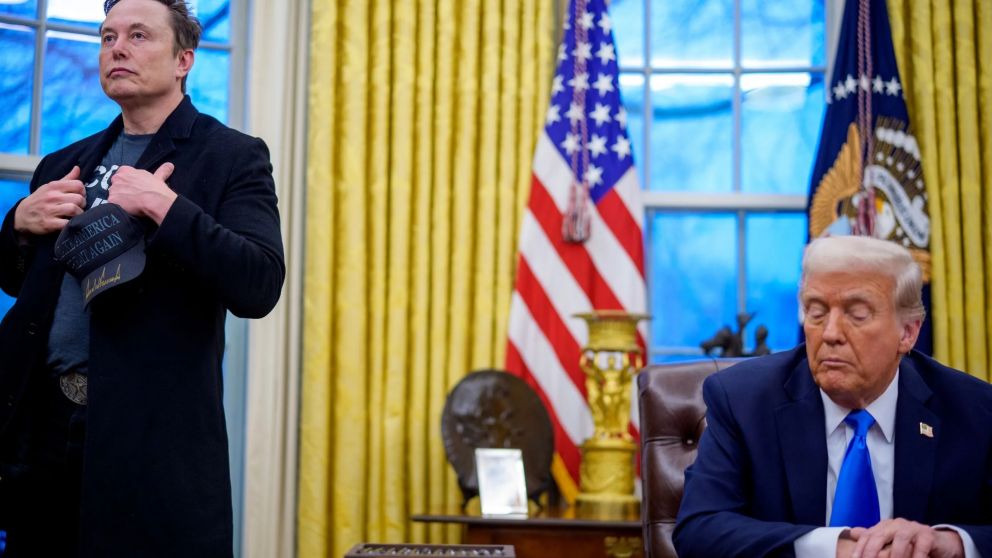 La sociedad política entre Musk y Trump parece estar agrietándose