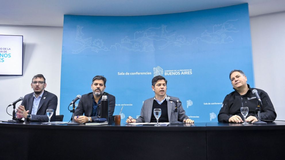 Gobernador Kicillof advirtió que no va "a dejar pasar más que digan que la provincia es un baño de sangre”.