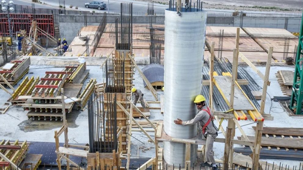 El desarrollo de la actividad en Vaca Muerta impactó de lleno en la construcción