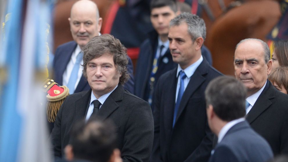 El presidente Javier Milei asiste al Tedeum en la Catedral Metropolitana