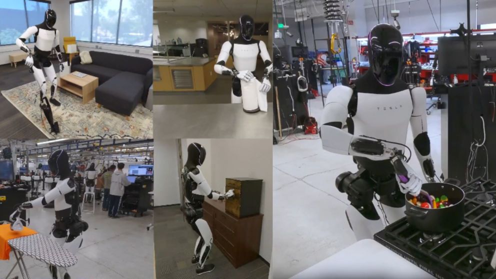 Optimus, un robot casi doméstico