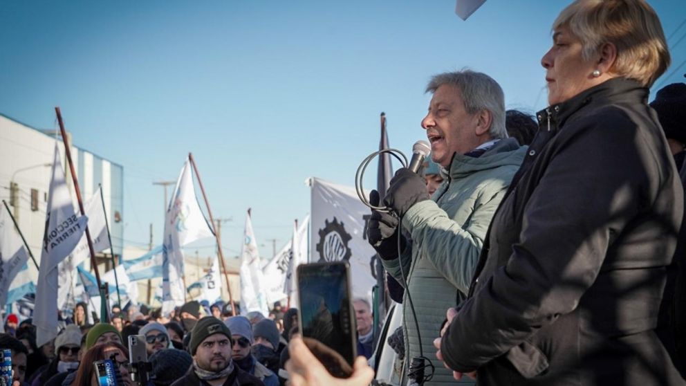 Abel Furlán, titular de la UOM al frente de la resistencia sindical