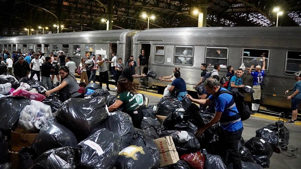 Tren Solidario viaja a Campana y a Záraet