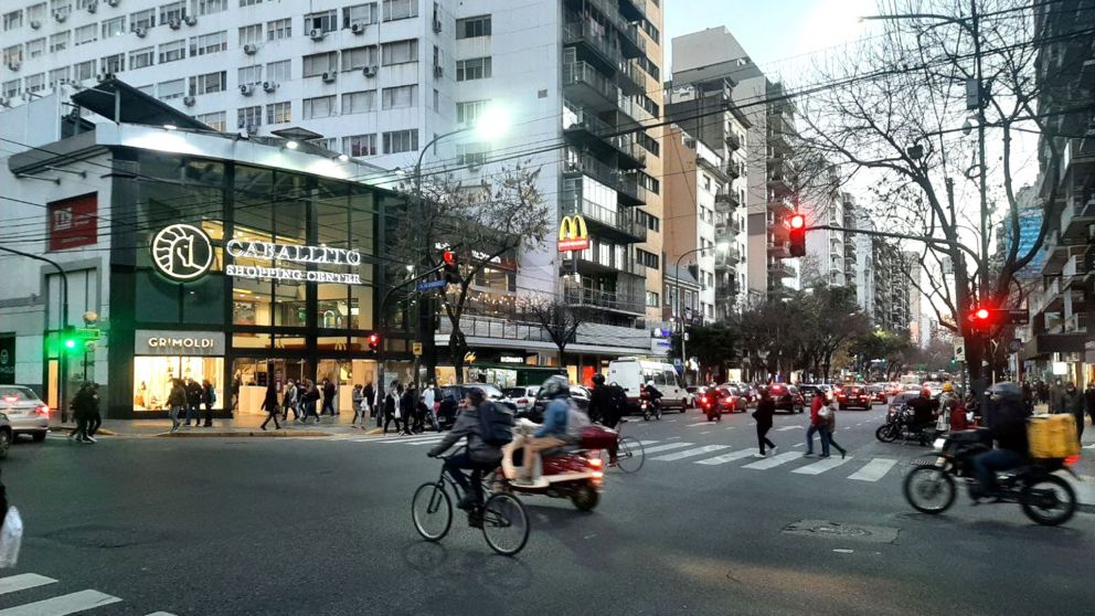 Cambia una avenida principal de Caballito