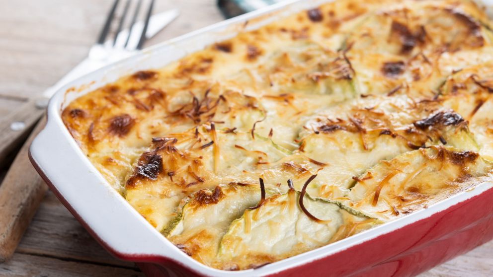 Lasagna sin carne (Freepik)