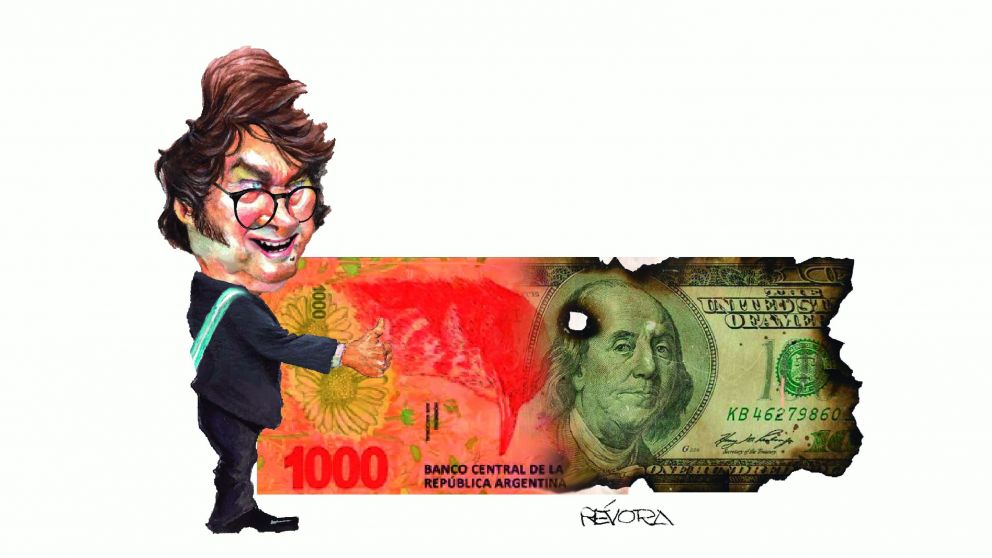 La inflación en dólares, se lo intenta resolver con una devaluación que podría alcanzar, dado lo firmado, el 35%