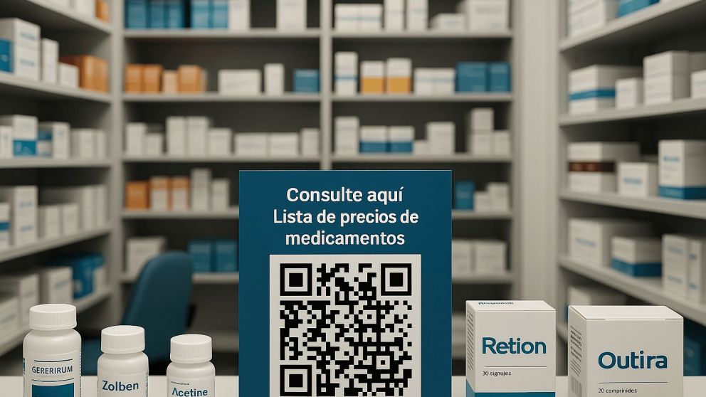 Los clientes de las farmacias podrán ver los valores de los productos en el celular a través del código QR.