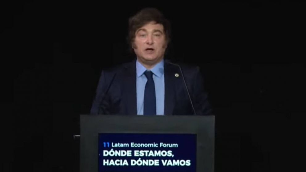 Javier Milei responsabiliz� al PRO por el rechazo a Ficha Limpia.