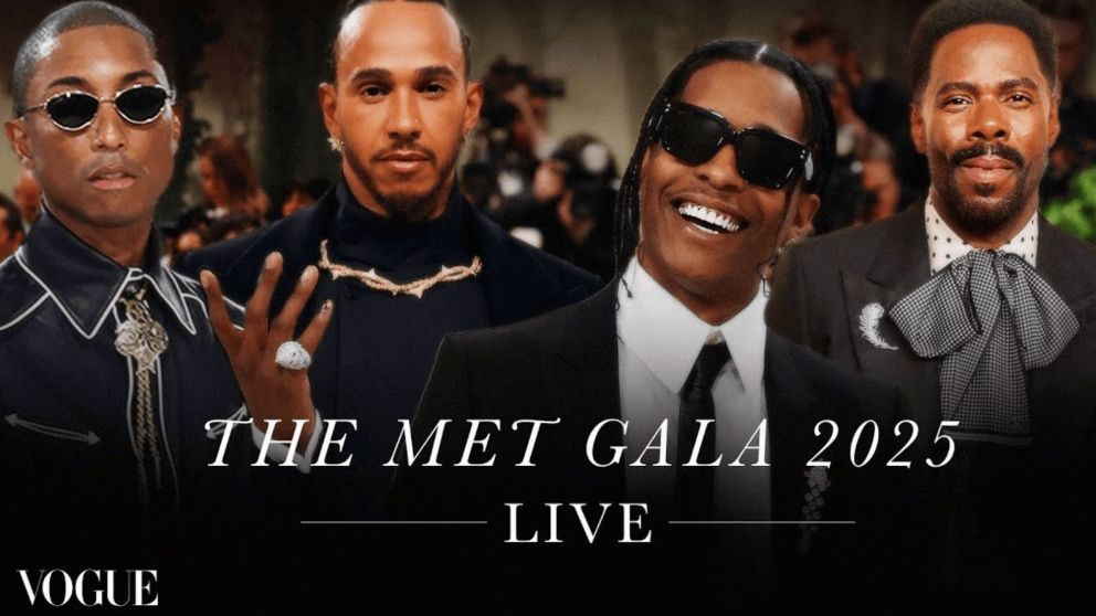 Pharrell Williams, ASAP Rocky y Lewis Hamilton, algunos de los anfitriones de la Met Gala 2025.