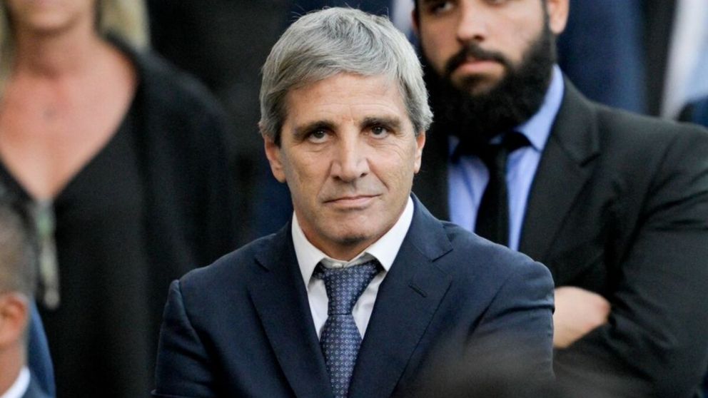 Luis "Toto" Caputo, ministro de Economía de la Nación.