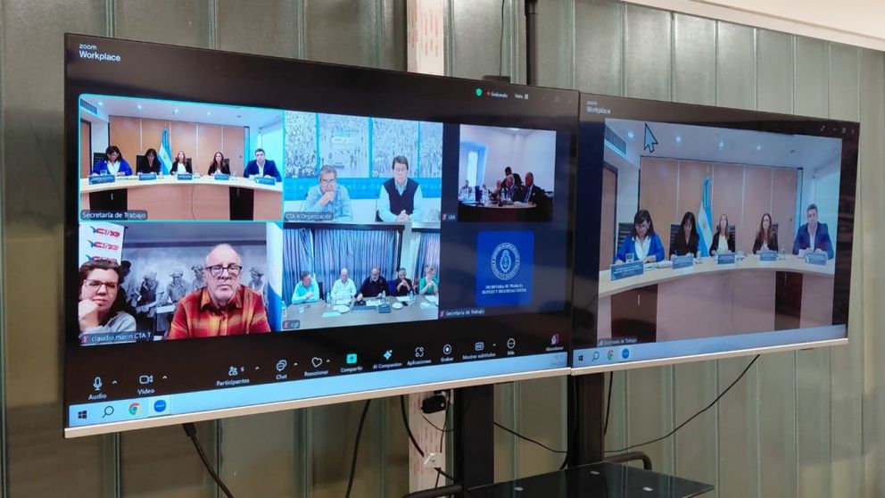 Debate tripartito y por videoconferencia