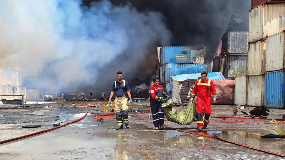 El gobierno iranía no dio explicación sobre la posible causa de la explosión