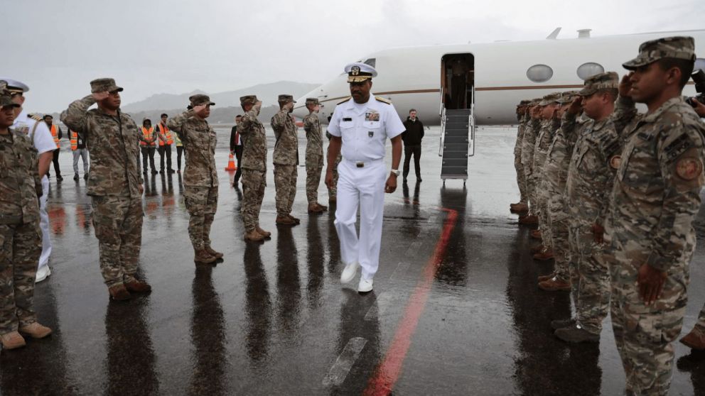 Alvin Holsey, ,jefe del Comando Sur