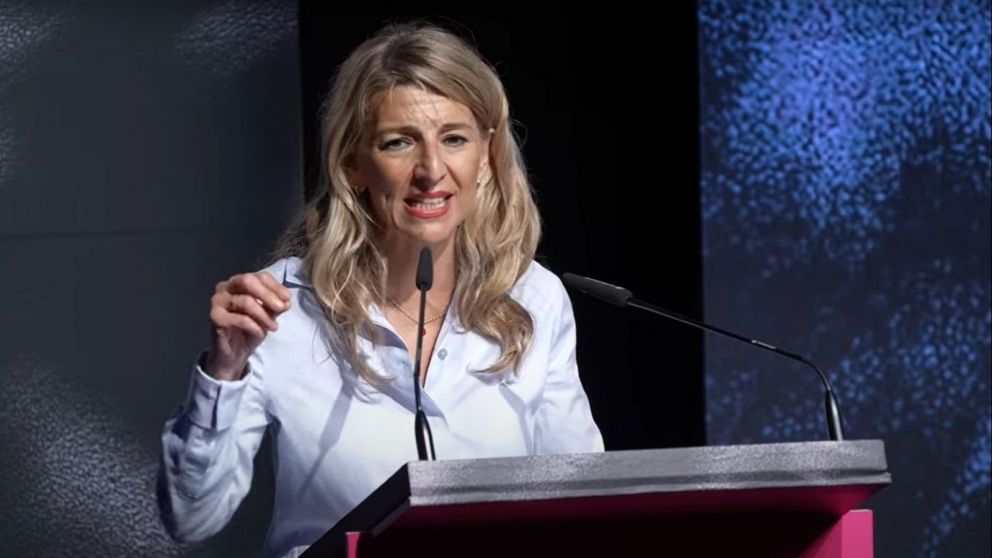 Ministra de Trabajo de España, Yolanda Díaz