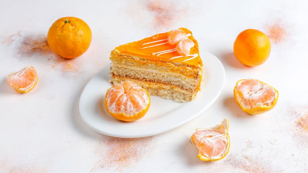 Torta de mandarina (Freepik)
