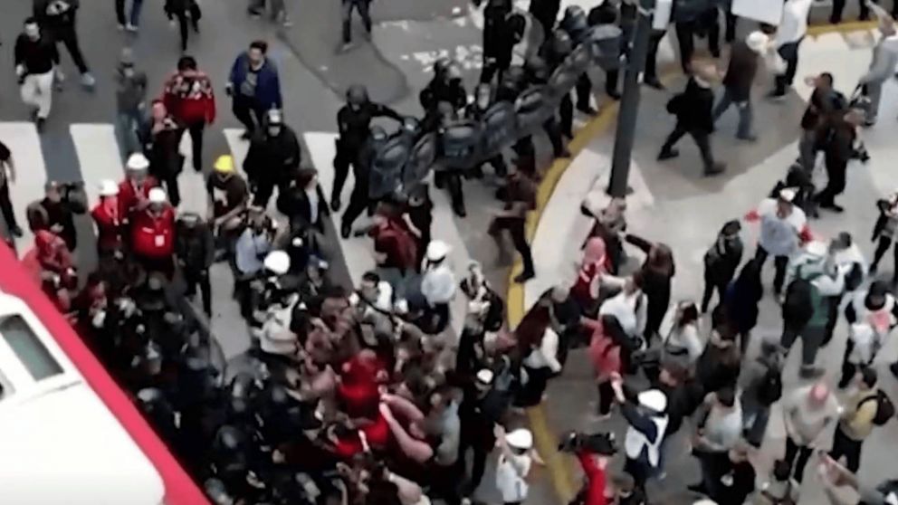 Marcha de jubilados: otra vez se registraron incidentes