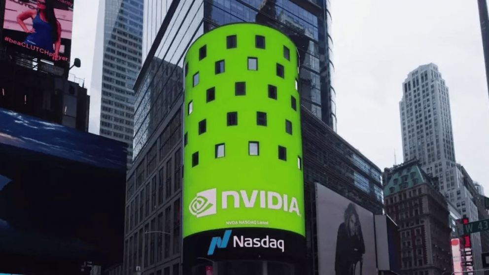 Las acciones de Nvidia crecieron más de 8% este jueves