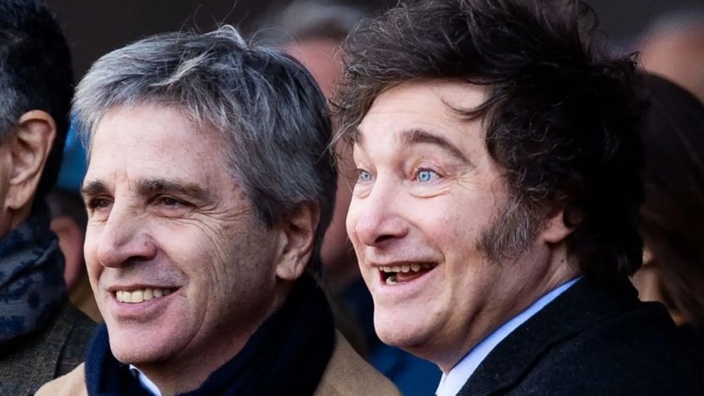 Javier Milei reconoció el trabajo de Luis Caputo, tras el avance del acuerdo con el FMI