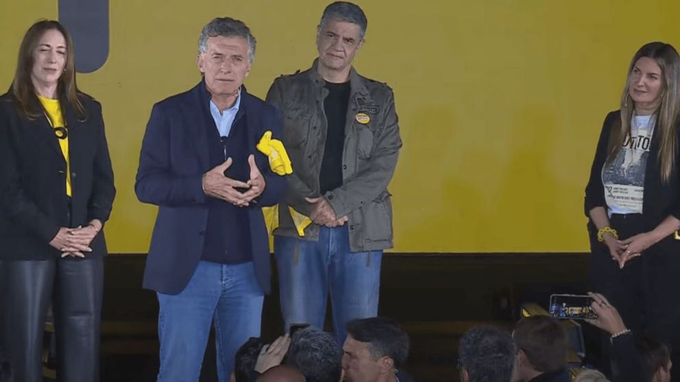 Con Mauricio Macri a la cabeza, el PRO hizo su lanzamiento de campaña.