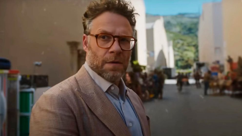 Además de Rogen aparecen estrellas como Martin Scorsese o Charlize Theron