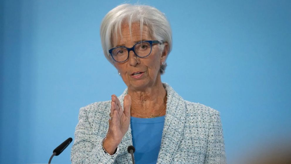 En el D�a de la Liberaci�n, Christine Lagarde predijo un panorama negativo en consecuencia a la pol�tica arancelaria de Estados Unidos