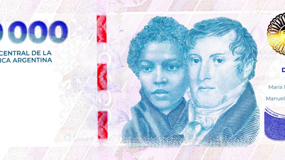 Los nuevos billetes de 10.000 estarán en los cajeros automáticos dentro de un mes