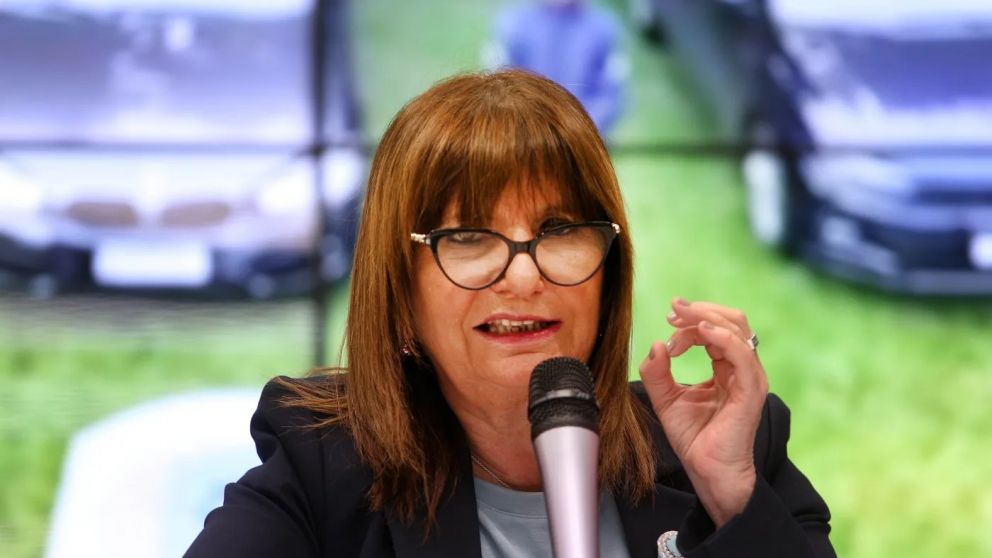 La ministra de Seguridad apuntó contra los barrabravas de distintos clubes