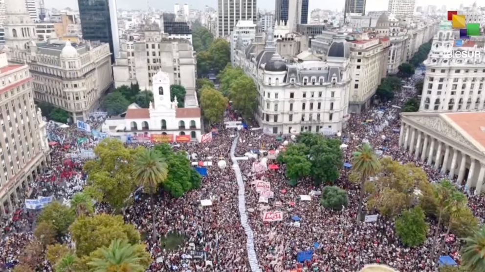 Después de 20 años se unificó la movilización por el 24 de Marzo