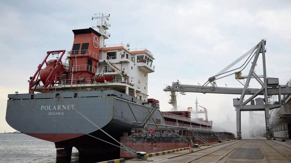 Ucrania export� miles de toneladas de cereales gracias al acuerdo