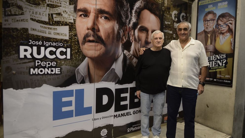 Antonio Caló y Roberto Bonetti, secretario general y adjunto de la UOM, Seccional Capital