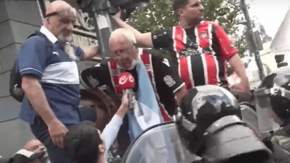 Marcha de los jubilados: testimonios de los manifestantes en diálogo con Crónica TV.