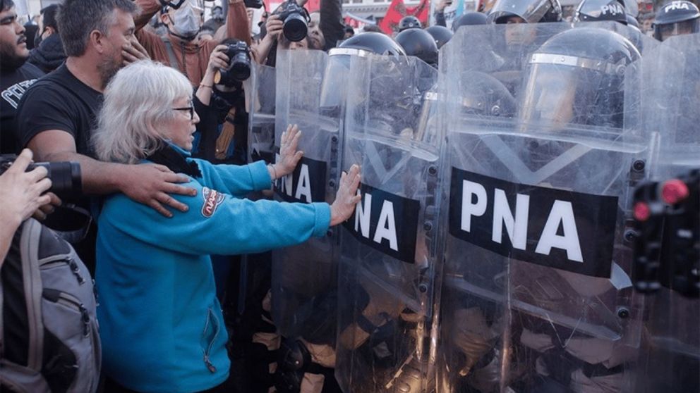 Marcha de jubilados hoy