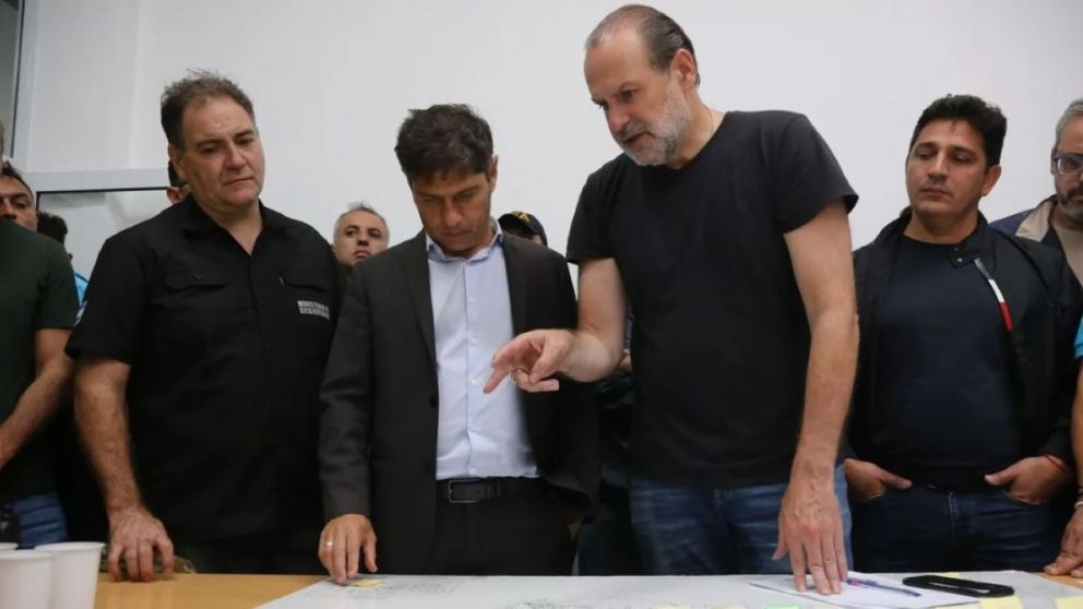 Kicillof afirmó que la tragedia "no es un castigo bíblico ni una película de terror, es producto del cambio climático"