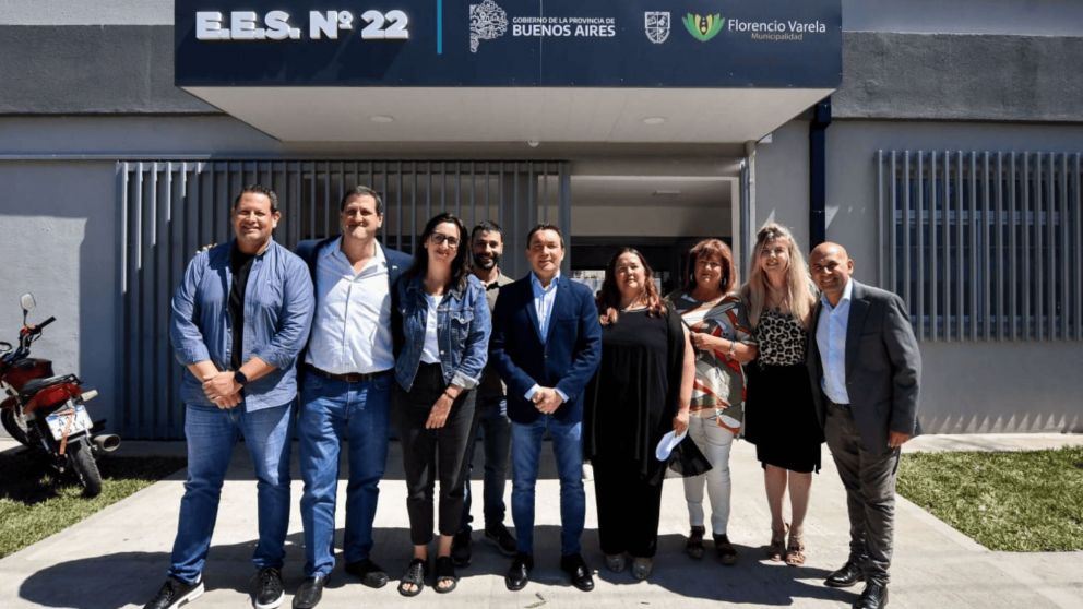 Tras una obra histórica para la institución, comenzó el ciclo lectivo 2025 en la Secundaria N°22