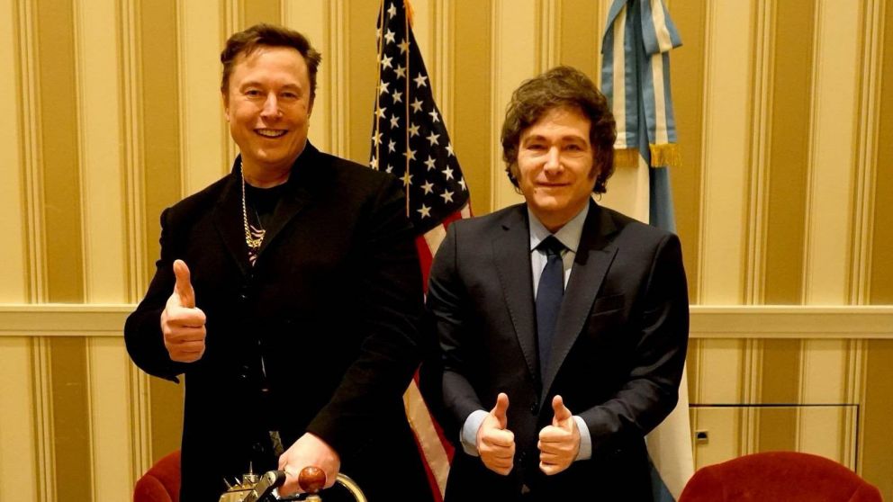 Javier Milei se reuni� con Elon Musk en el primer d�a de su gira en Estados Unidos.