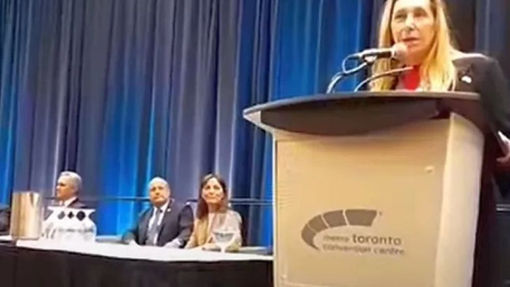 La secretaria General de la Presidencia inauguró el Argentina Day en el marco del encuentro minero mas importante a nivel mundial. Sostuvo que hay más de 300 oportunidades de inversión en minería. Destacó al RIGI como una herramienta clave que otorga seg