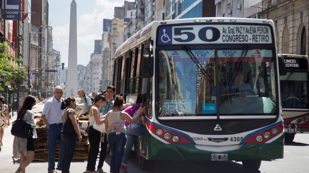 El boleto mínimo de colectivo sube un 10% en la Ciudad de Buenos Aires