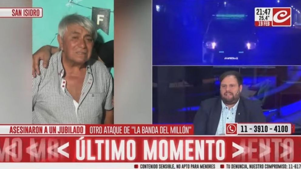 Crimen en San Isidro.