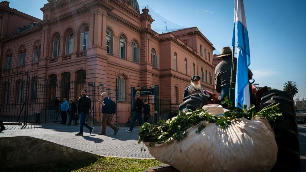 El conflicto con los productores de yerba se desat� tras la desregulaci�n del sector impulsada por Javier Milei