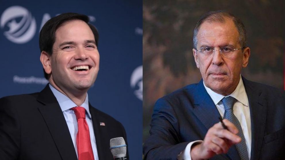 Rubio y Lavrov dan el puntapié inicial para la paz en Ucrania