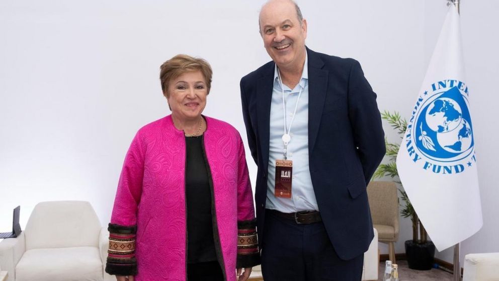 Reunión entre Sturzenegger y Georgieva